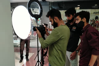 Shooting of web series