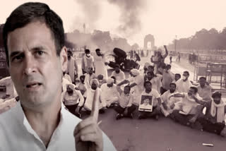 Rahul Gandhi Tractor Rally