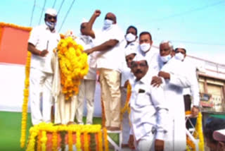 Gandhi Jayanti celebrations in Adilabad