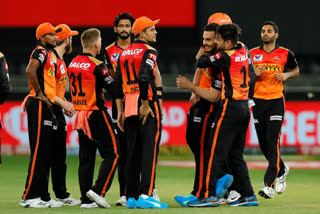 unrisers Hyderabad won by 7 runs