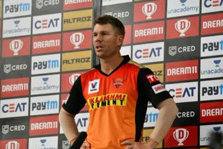 SunRisers Hyderabad captain David Warner