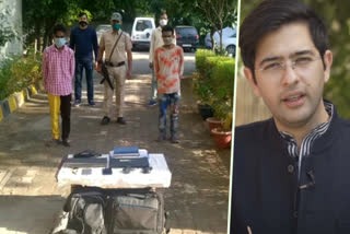 2 accused arrested for stealing laptop from MLA Raghav Chadha car