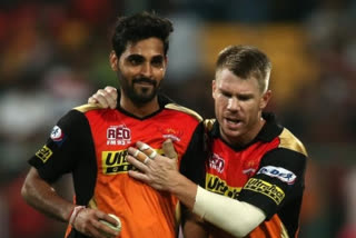 Bhuvneshwar Kuamr, David Warner