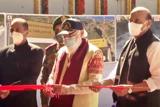 PM Modi inaugurates Atal Tunnel in Himachal Pradesh