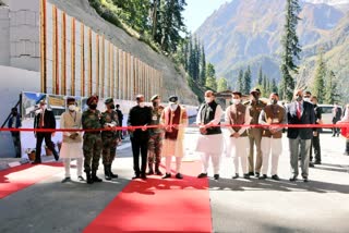 pm narendra modi inaugurated atal tunnel rohtang