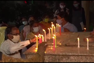 mehar samaj youth organization took out candle march in raipur and paid tribute to hathras victim