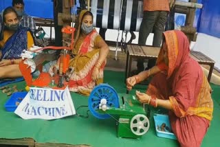 Union MSME minister pratap sarangi Laid the Foundation Stone for Tassar Silk Production Centre at Chowdwar