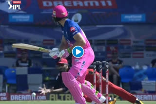 IPL 2020 rcb vs rr : terrific catch take devdutt padikkal jos buttler departs