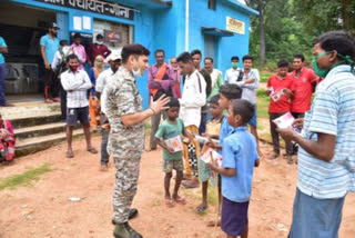 Gariyaband Police stars a campaign in Naxalite affected area