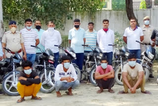 three bike theft arrested in kaithal