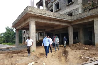 Collector inspected construction worksCollector inspected construction works