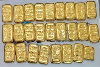 21 kg of Gold caught in Shamshabad airport