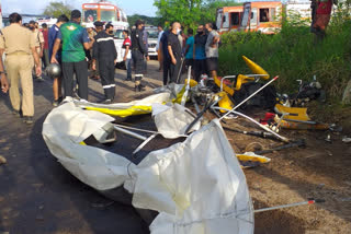 glider crashes in Kochi