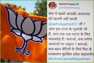 rajasthan Bjp campaign against conress, जयपुर हिंदी न्यूज