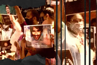 SSR friends, fans stage protest at Jantar Mantar