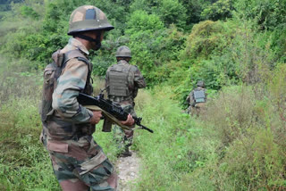 Arms seized in J&K  പൂഞ്ചില്‍ ആയുധങ്ങള്‍ പിടികൂടി  അതിര്‍ത്തി സുരക്ഷാ സേന  കശ്‌മീര്‍ വാര്‍ത്തകള്‍  ഭീകരാക്രമണം  border issue  jammu kashmir news