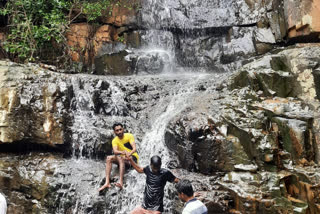 views of waterfalls in nallamala