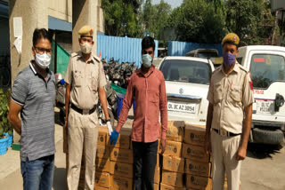 Police seized 500 liters of liquor in Vikaspuri