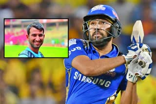 rohit sharma dismissed after hitting six record in ipl