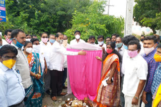 MLA Vinay Bhaskar Inaugurates Development works in hanmakonda