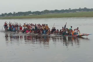 Boat Competition in Kharupetia Dalgaon