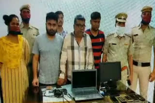 two accused arrested for betting on IPL match in manchanda society rewari