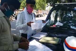 challan for violating traffic rules of 1701 persons in lucknow