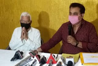 Aseem Mohan, son of freedom fighter Geeta Rani, held a press conference in Ranchi