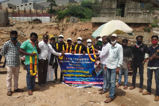 msf, msu members padayatra at yadadri bhuvangiri district