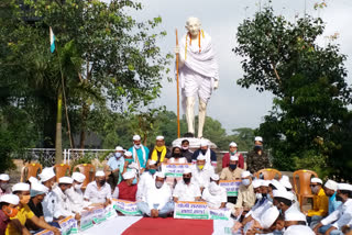 silent satyagraha in ranchi