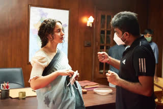 Most soothing and comforting place to me is a film set says  Kangana