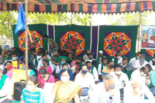 Protest in Mysore condemning the Hathras incident