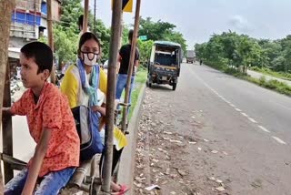 Passengers oppose the increase in bus fare rangia etv bharat news