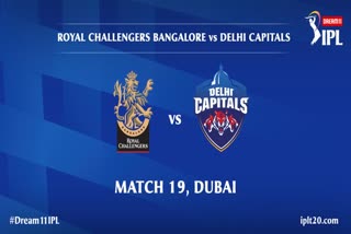 IPL 2020: RCB vs DC