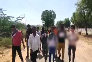 hathras gangrape,  silent protest in rajasthan