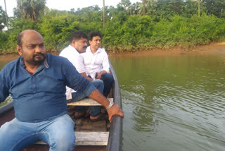 MLA Dr, Bharat shetty visits to badda kudru place