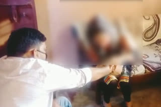 alleged BJP leader of Ghaziabad was pressurizing the woman for friendship lady tied up rakhi