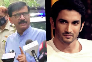 ssr case  sanjay raut on aiims report  sanjay raut on ssr case  sanjay raut on ssr aiims report  Sushant Singh Rajput death  Maharashtra government  AIIMS forensic report  Sushant Singh Rajput CBI probe  Mumbai Police  സുശാന്ത് സിങ് രാജ്‌പുത്ത്‌ മരണം  ബോളിവുഡ്‌ താരം സുശാന്ത് സിങ് രാജ്‌പുത്തിന്‍റെ മരണത്തില്‍ സിബിഐ അന്വേഷണം