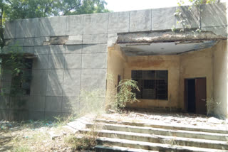 paprawat village community hall in bad condition People requested for repair