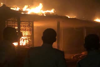 fire accident at madhannapeta vegetable market in hyderabad