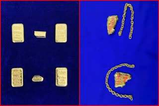 Chennai Custom caught gold of 39 lakh 56 thousand in 2 cases