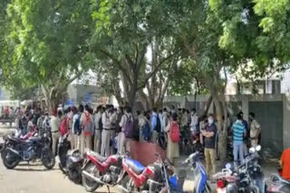 Seemapuri bus depot marshals strike