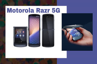 Motorola's foldable Razr features,moto razr 5g launch