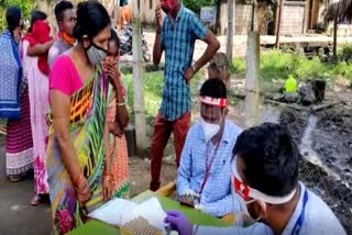 Blood samples were collected in a Serological Surveillance in Malkangiri