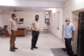 Hisar Municipal Corporation Commissioner Ashok garg inspects property tax branch