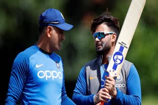 MS Dhoni Rishabh Pant