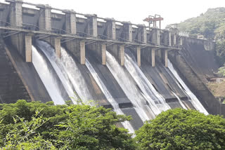 Surface of Karjan Dam crosses maximum: Dam overflowed for the fourth time in the season