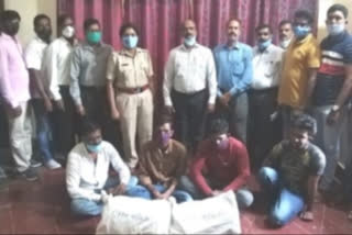 ccb police arrested four Marijuana peddler in bengaluru