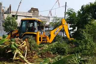 Encroachment removed from railway government land