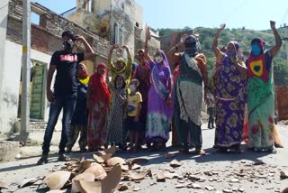 Ajmer Protest News, water problem in Ajmer